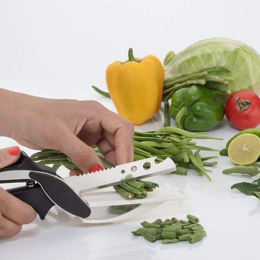 5-in-1 Multi-Purpose Kitchen Scissors with Cutting Board