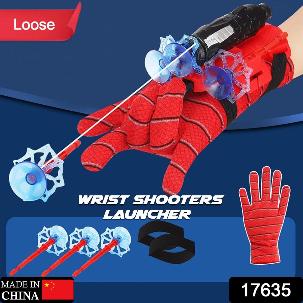 Spider Web Shooter Glove Toy for Kids