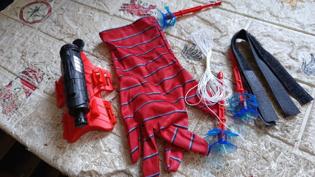 Spider Web Shooter Glove Toy for Kids
