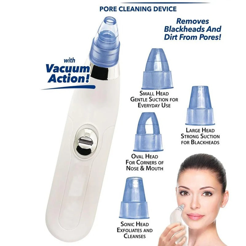 Electric Blackhead Remover Vacuum | Deep Pore Cleaner & Acne Suction Tool
